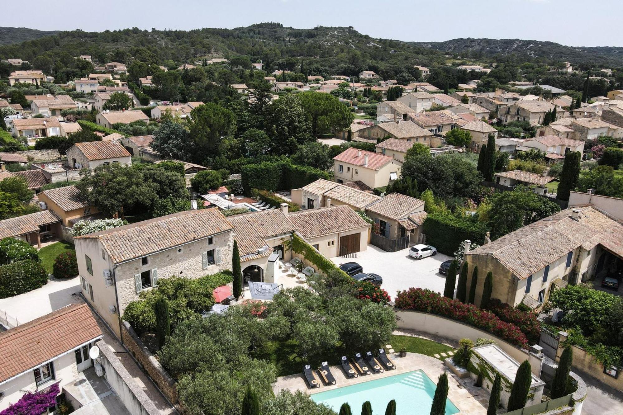 La Belle Vie Hotel Saint-Hilaire-dʼOzilhan Екстериор снимка