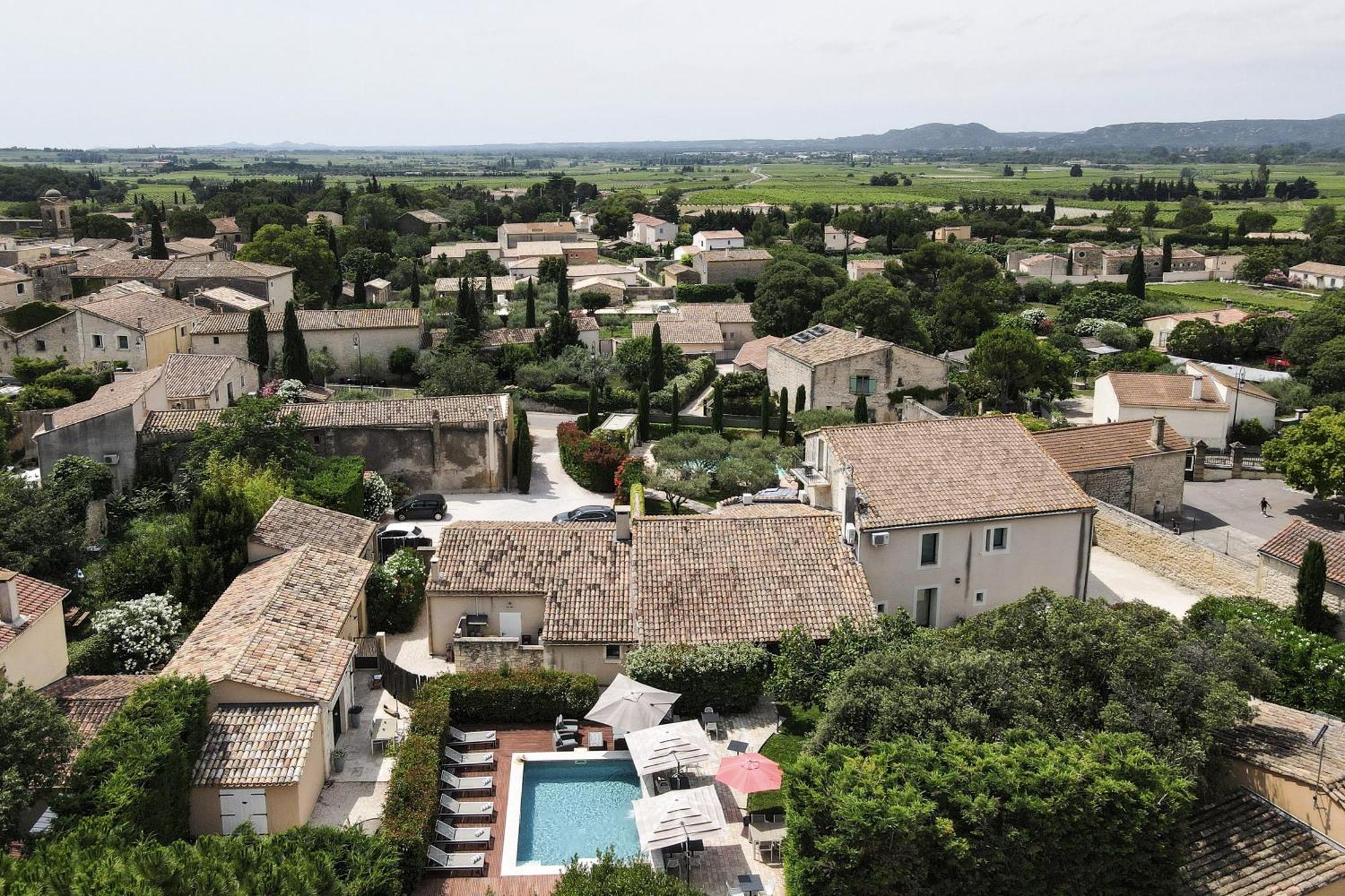 La Belle Vie Hotel Saint-Hilaire-dʼOzilhan Екстериор снимка