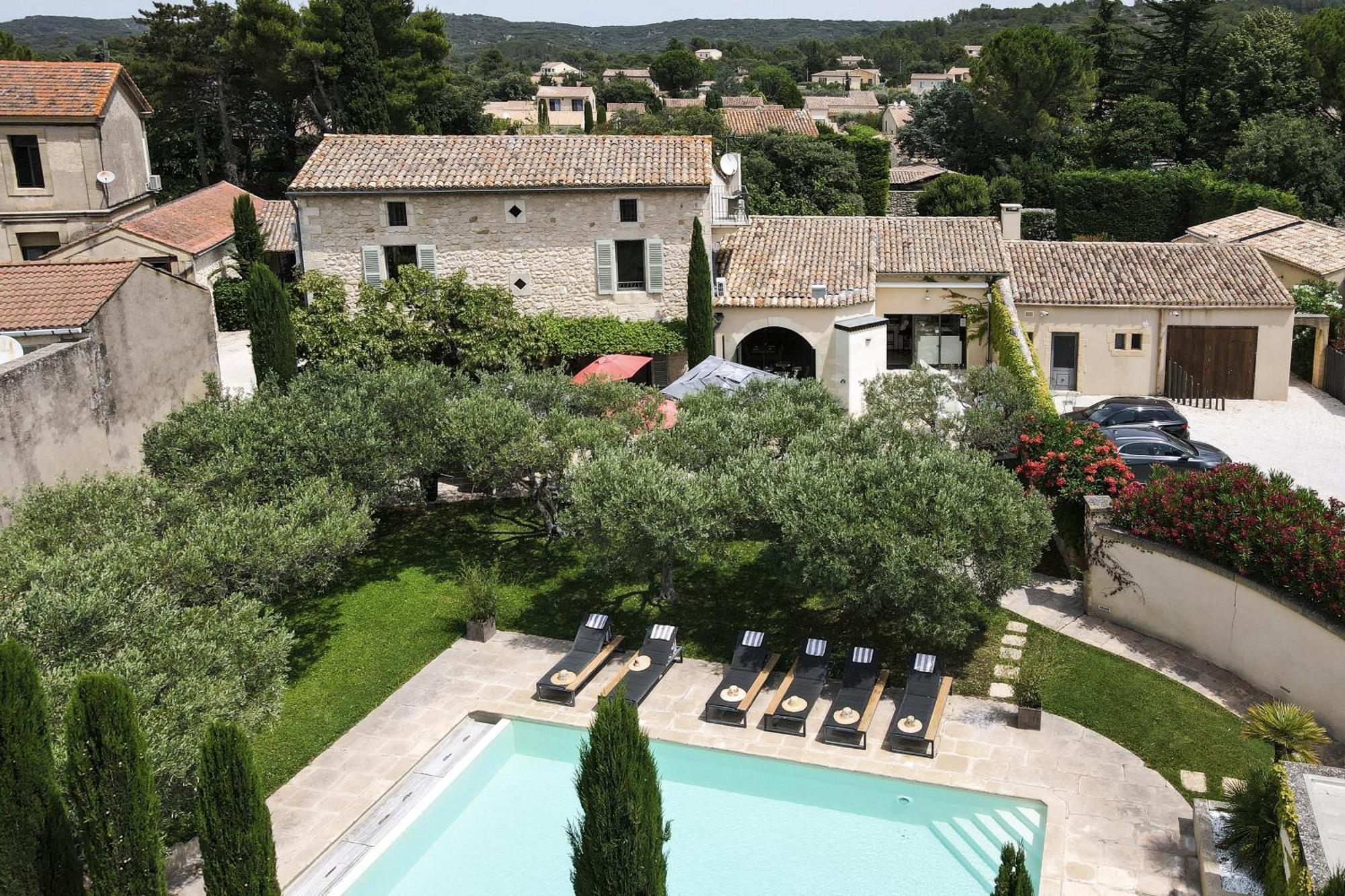 La Belle Vie Hotel Saint-Hilaire-dʼOzilhan Екстериор снимка