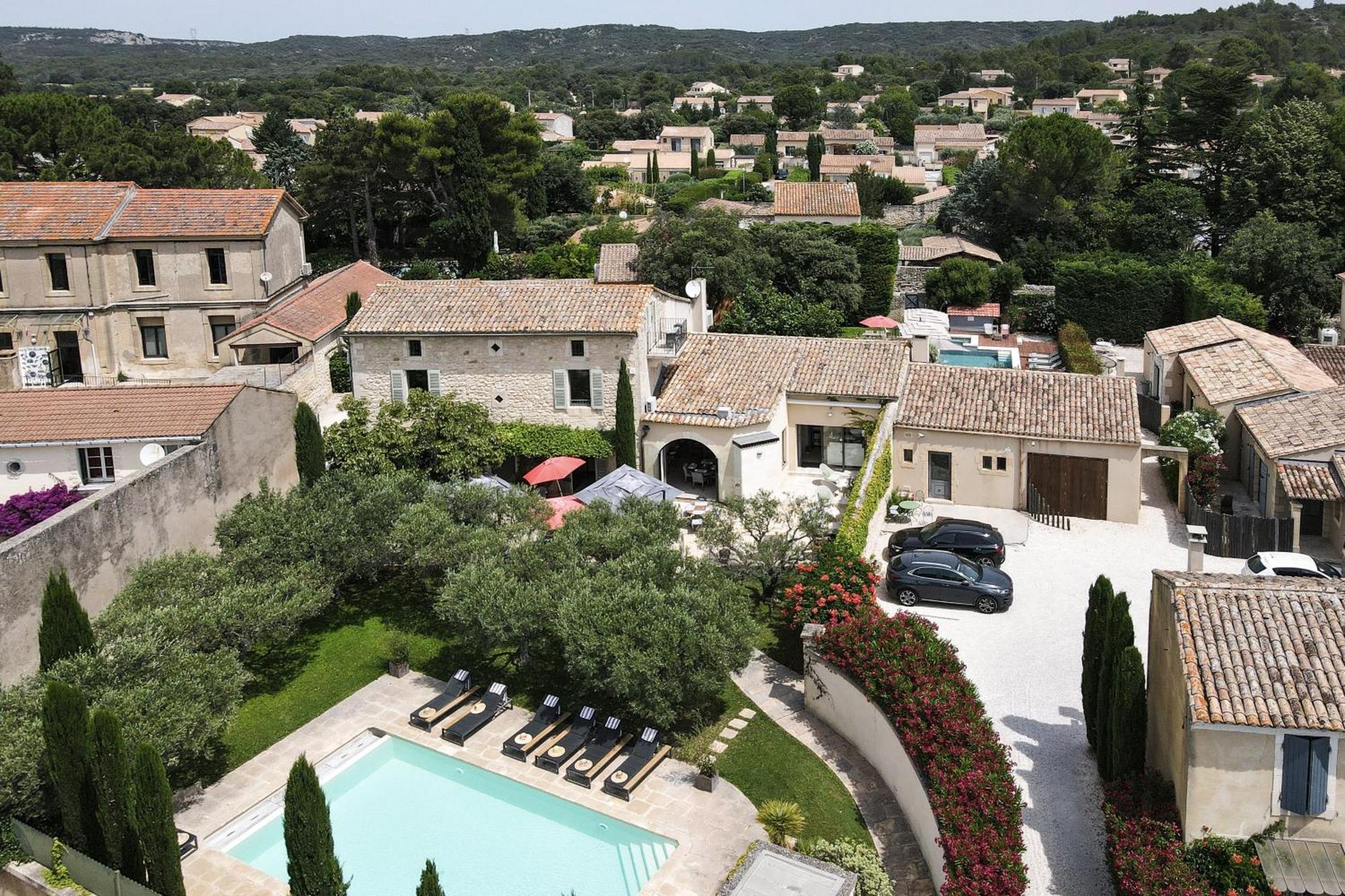 La Belle Vie Hotel Saint-Hilaire-dʼOzilhan Екстериор снимка