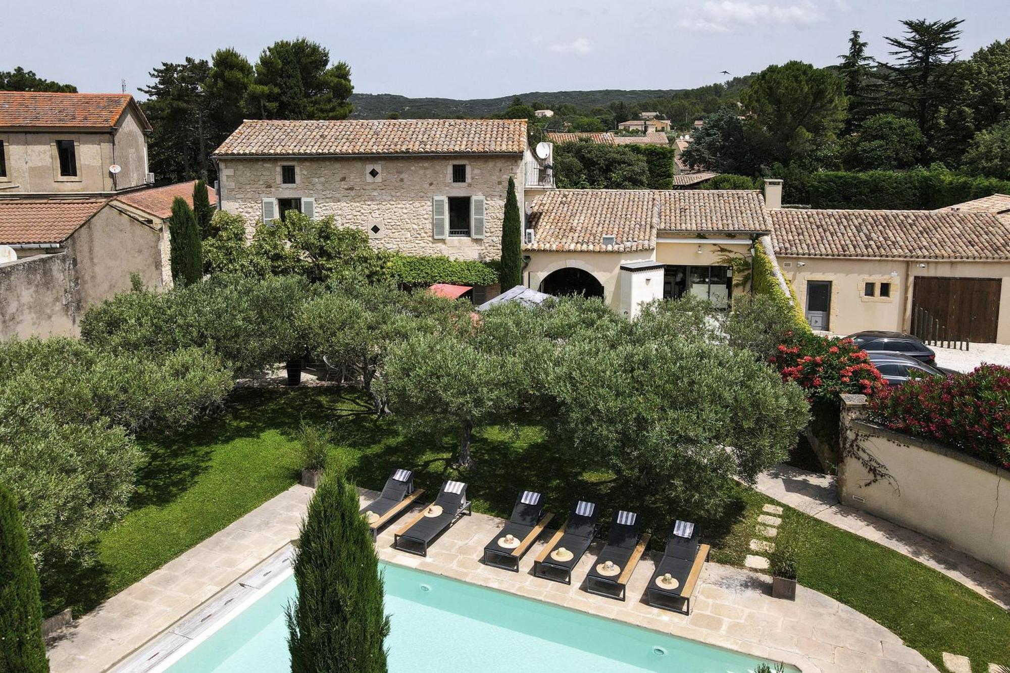 La Belle Vie Hotel Saint-Hilaire-dʼOzilhan Екстериор снимка